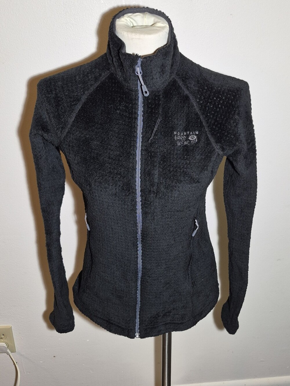 S) Mountain Hardware Grid II Polartec Fleece Full Zip Jacket